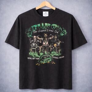 Sturgis 2013 Ride Of The Living Dead Zombies Black Shirt Men’s T-Shirt 3XL XXXL